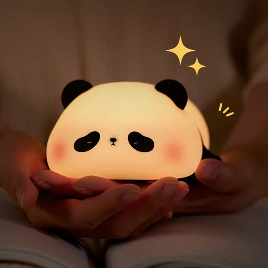 Panda LED Desk Lamp – Rechargeable Touch Control Night Light for Kids & Bedroom