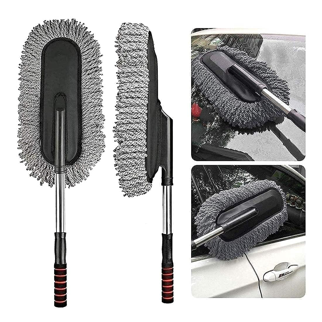 Premium Microfiber Car Cleaning Duster Brush - Free Shipping