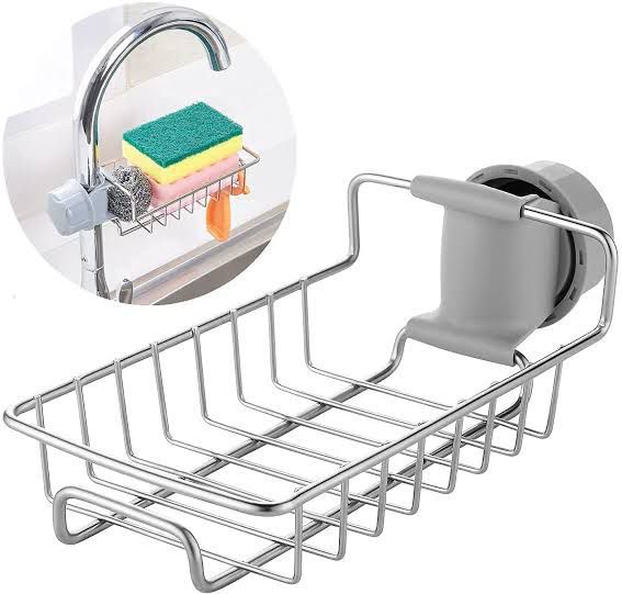 Stainless Steel Hanging Basket for Kitchen Faucet
