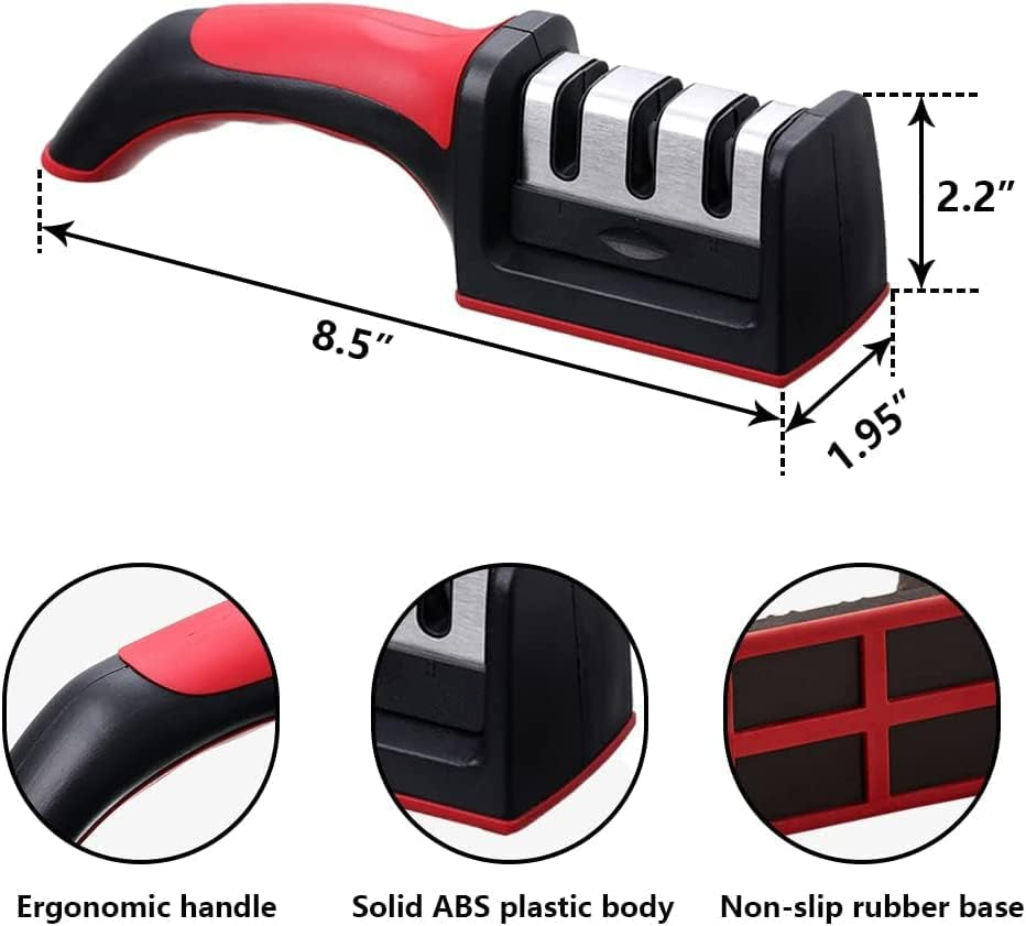 Kitchen Knife Sharpener Tool 3 Stage With Free Shipping