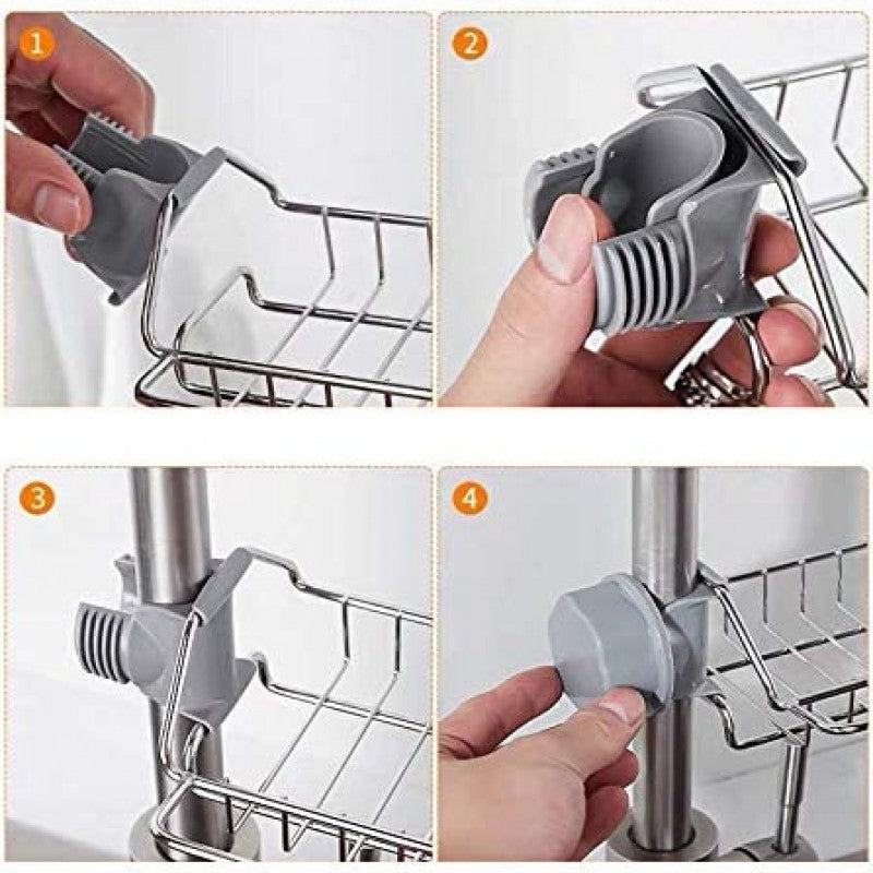 Stainless Steel Hanging Basket for Kitchen Faucet