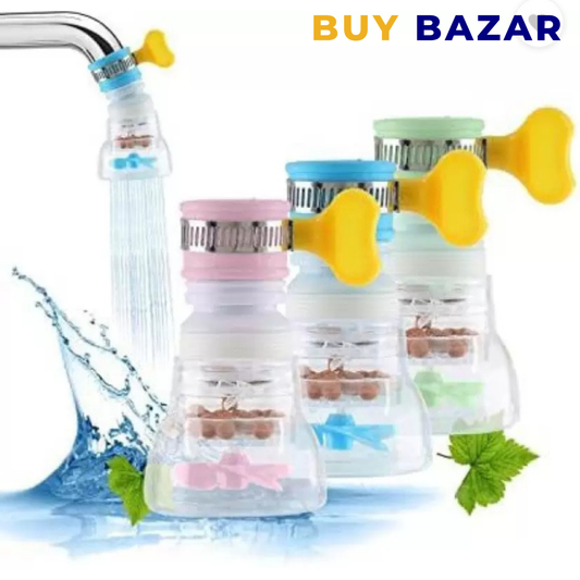 360° Rotating Faucet Aerator – Multi-Mode Kitchen Tap Attachment with Water Spray & Filtration Design