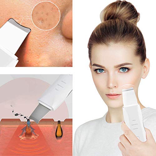 Ultrasonic Skin Spatula Facial Skin Scrubber – Deep Cleansing - Free Shipping