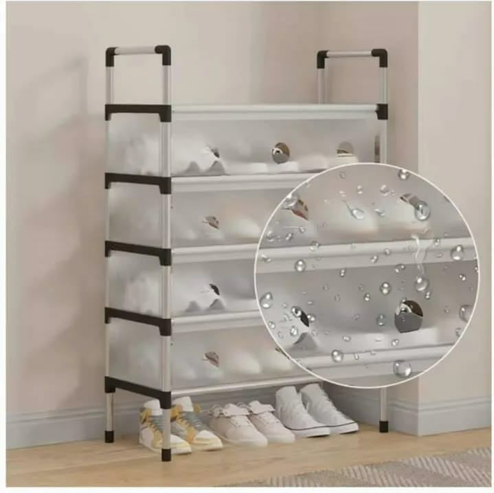 Dustproof Shoe Rack Organizer – Multi-Layer Shoe Storage Cabinet with Cover