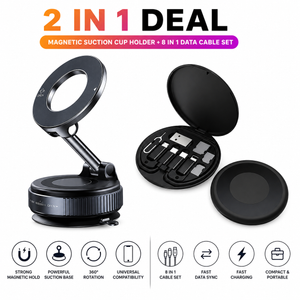 Magnetic Holder + 8 in 1 Cable Deal