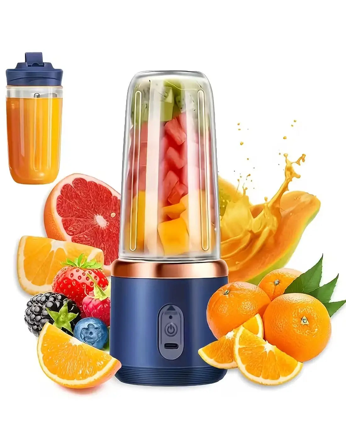 2 in 1 Rechargeable Portable USB Juicer With Free Shipping