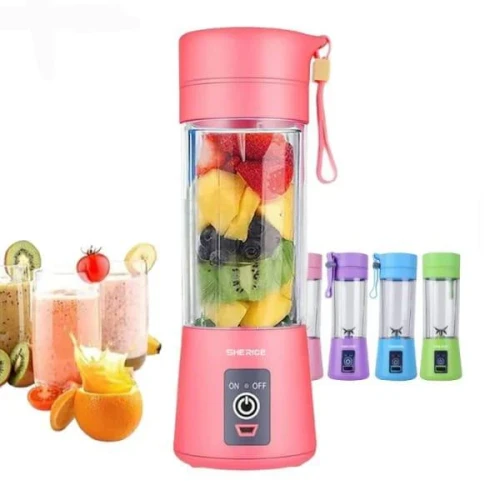 Rechargeable 6-Blade Juicer | Mini Blender Pakistan - Image 4