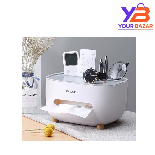 Multifunction Tissue Box Organizer | Wall Mounted Holder