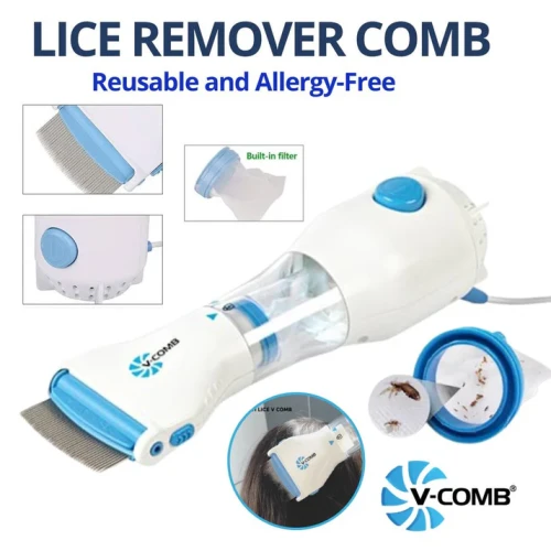 V Comb Anti-Lice Machine Electric Lice Remover - Image 4