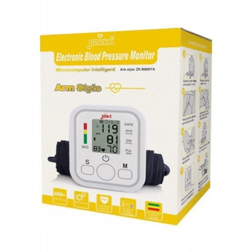 Digital Blood Pressure Monitor | Automatic Upper Arm BP Machine - Image 4