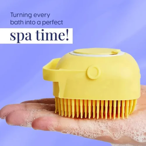 Silicone Body Bath Brush | Back Scrubber & Shower Brush - Image 2