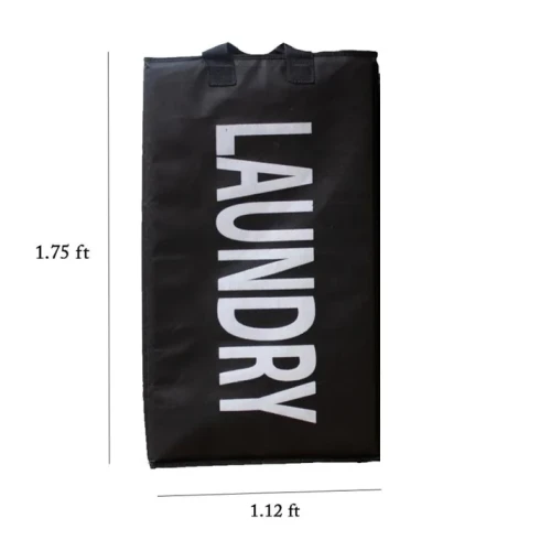 Foldable Laundry Storage Basket | Collapsible Clothes Hamper - Image 3
