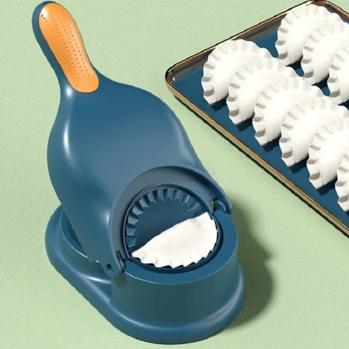2 in 1 Dumpling & Samosa Maker Mold | Pastry Press Tool - Image 2