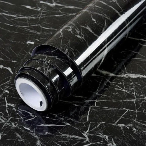 Black Marble Sheet Self-Adhesive Pack 1 | Pakistan - Image 4