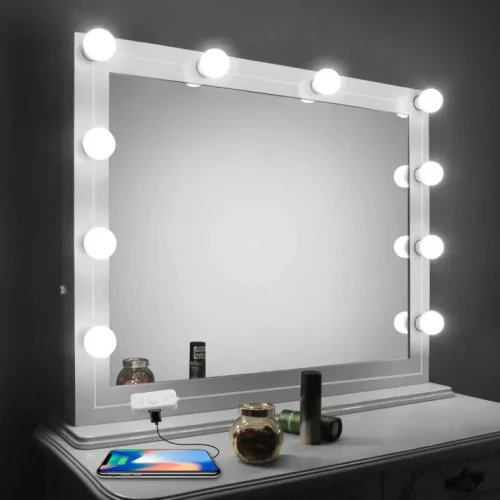 LED Vanity Mirror Lights | Hollywood Makeup Mirror Light - Image 3