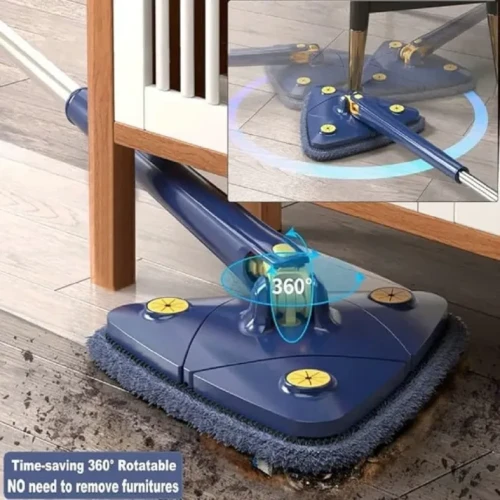 360 Rotating Triangle Mop Self-Wringing Floor Mop - Image 5