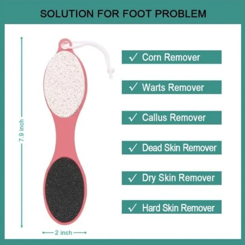 4 in 1 Pedicure Paddle Brush | Foot Scrubber & Nail Set - Image 5