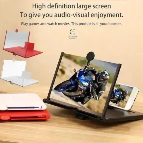 Mobile Phone Screen Magnifier Stand | 12 Inch Amplifier - Image 3