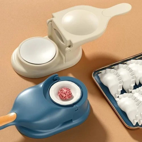 2 in 1 Dumpling & Samosa Maker Mold | Pastry Press Tool - Image 4