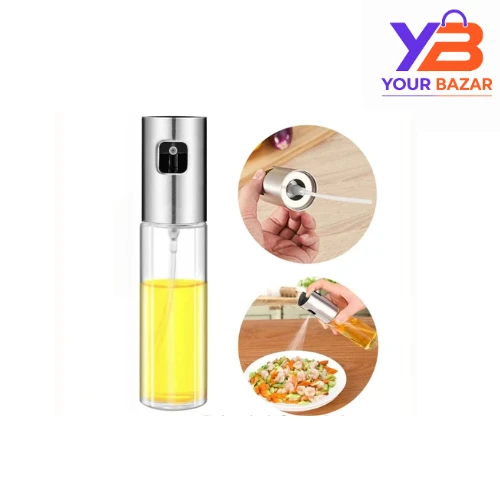 Oil Spray Bottle 100ml | Glass Mist Sprayer for Cooking