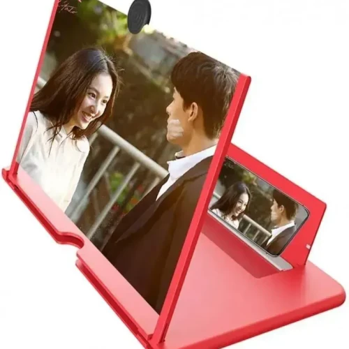 Mobile Phone Screen Magnifier Stand | 12 Inch Amplifier - Image 5