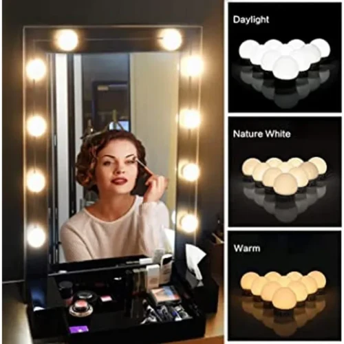 LED Vanity Mirror Lights | Hollywood Makeup Mirror Light - Image 2