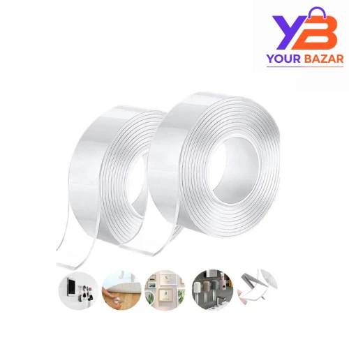 Double Sided Nano Tape | Reusable Transparent Adhesive