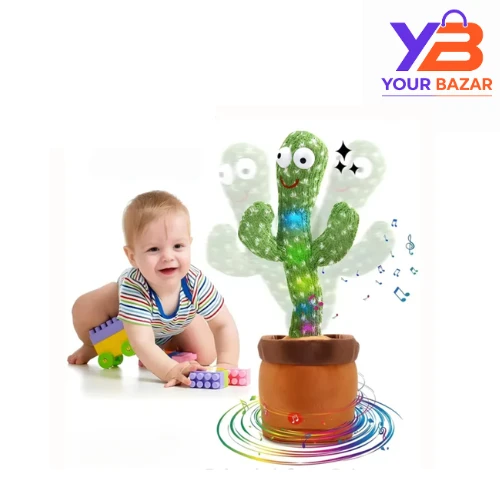Dancing Cactus Toy | Musical Singing Plush for Kids