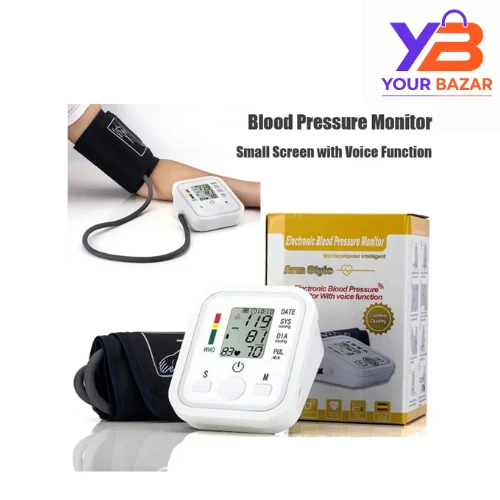 Digital Blood Pressure Monitor | Automatic Upper Arm BP Machine