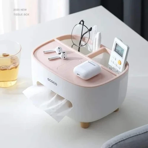 Multifunction Tissue Box Organizer | Wall Mounted Holder - Image 5