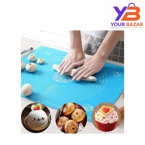 Silicone Roti Mat Non-Stick Chapati Kneading & Rolling Board