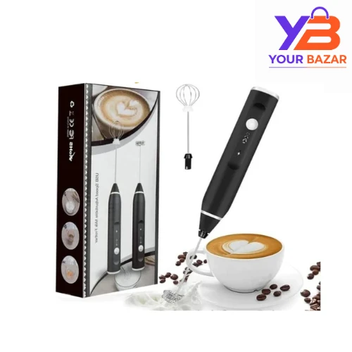Rechargeable Electric Coffee Beater & Milk Frother